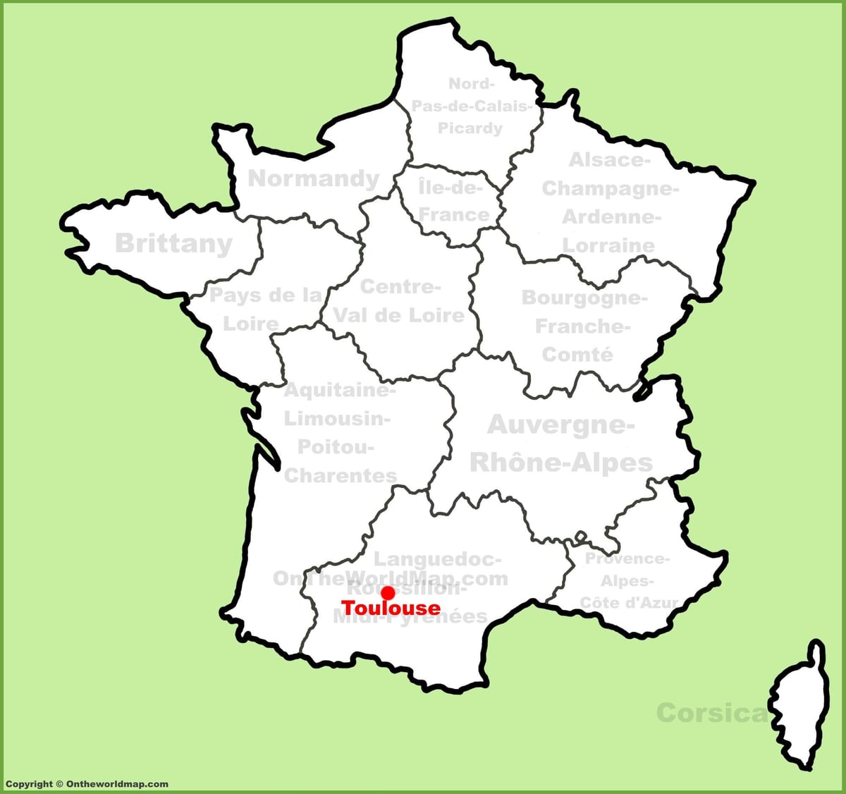 Toulouse kartē