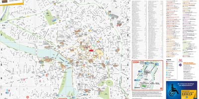 Toulouse piemineklis kartē